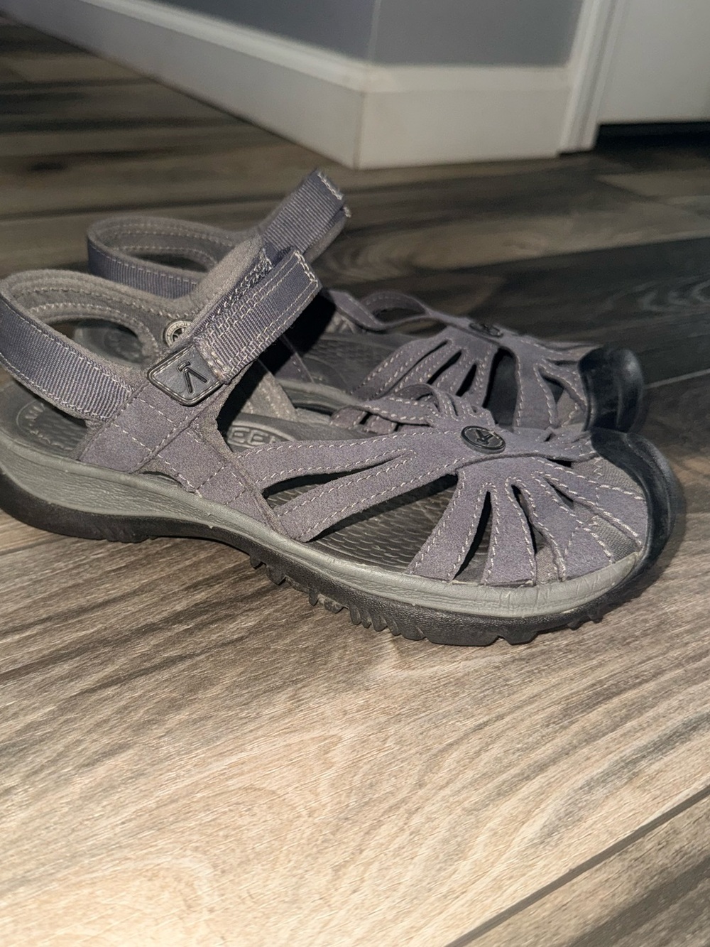 Keen Charcoal Open-Toe Trekking Sandals